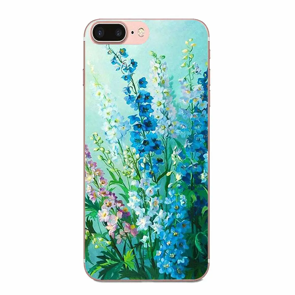 Для LG G2 G3 G4 G5 G6 G7 K4 K7 K8 K10 K12 K40 мини стилус ThinQ мягкие чехлы Capa Рисование цветов масляными красками - Цвет: as picture