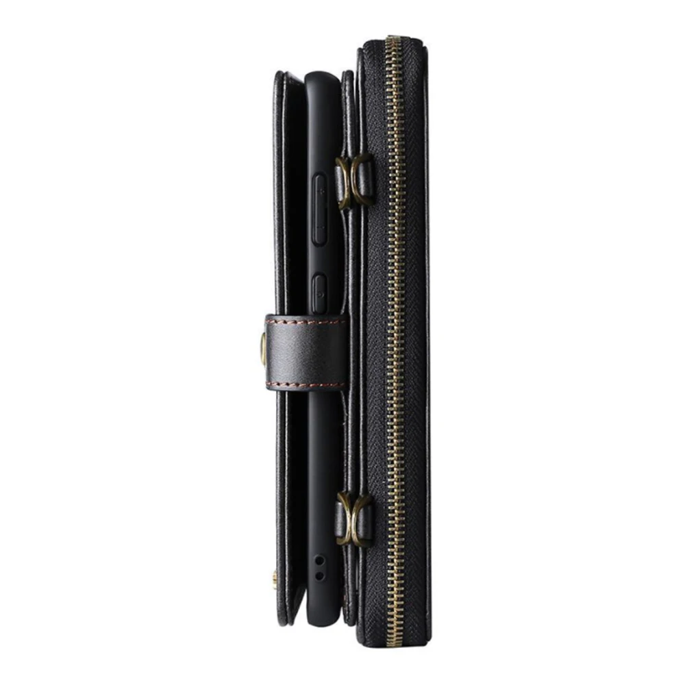Magnetic Leather Wallet Case For iPhone 11 12 13 14 Pro Max Detachable Wallet Phone Case Cover For iPhone 14Plus 13 Pro XR X 8 7
