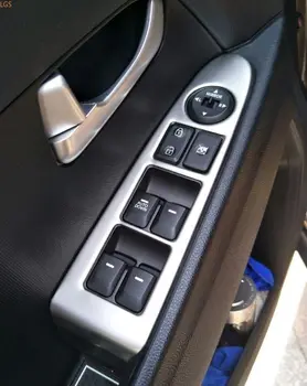 

For Kia Sportage R 2011-2017 stainless steel glass switch decorative panel anti-rub protection decoration car accessories