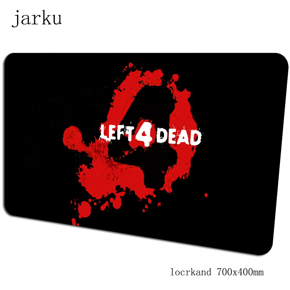Left 4 Dead коврик для мыши геймерский персональный 700x400X3 мм игровой коврик для мышки для ноутбука ПК ноутбука индивидуальный эргономичный коврик для мыши - Цвет: Size 700x400X3MM