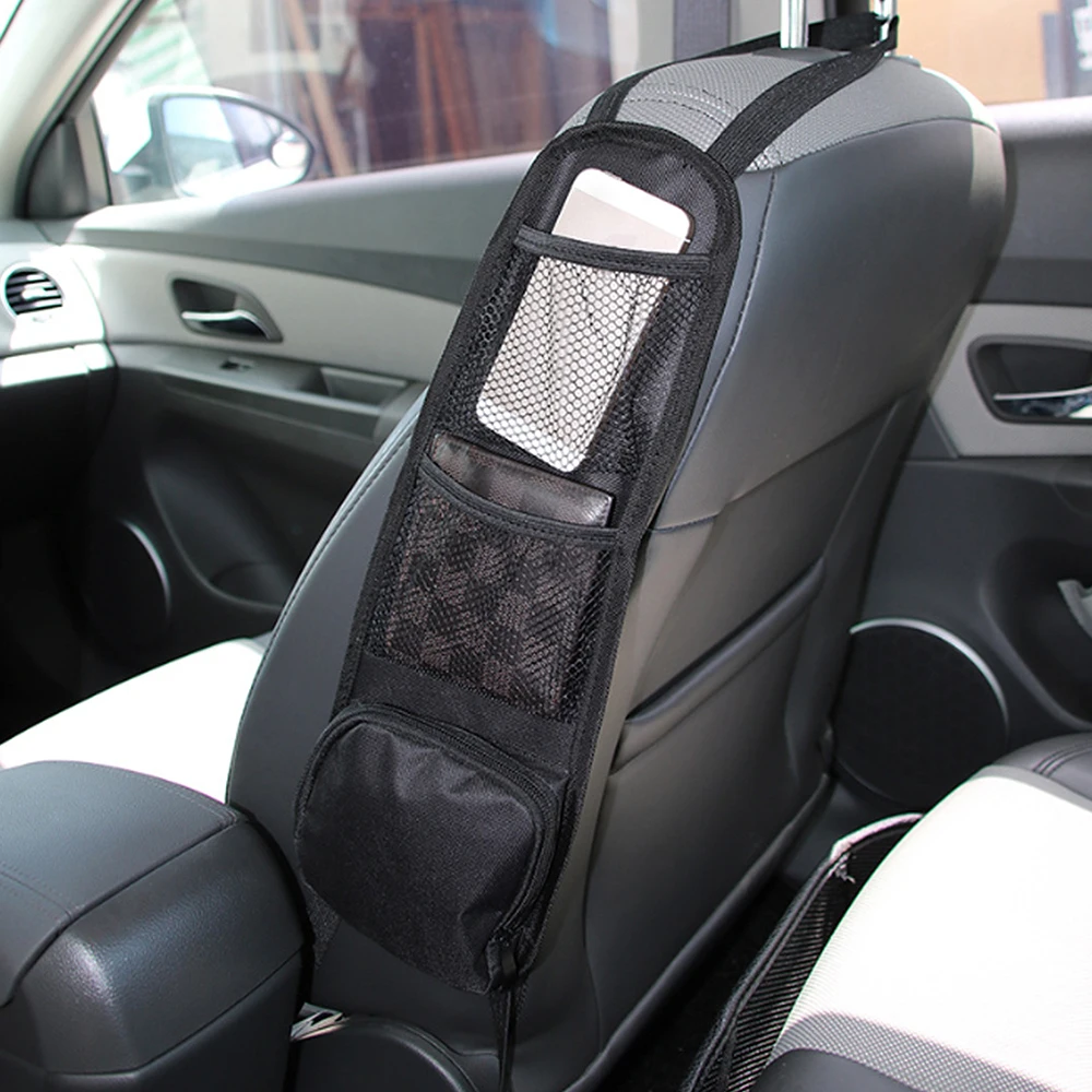 Car Seat Side Storage Box Organizer Car Interior Multi Pocket Hanging Bag Holder Black Car Accessory Car Seat Side Storage Box Organizer Car Interior Multi Pocket Hanging Bag Holder Black Car Accessory