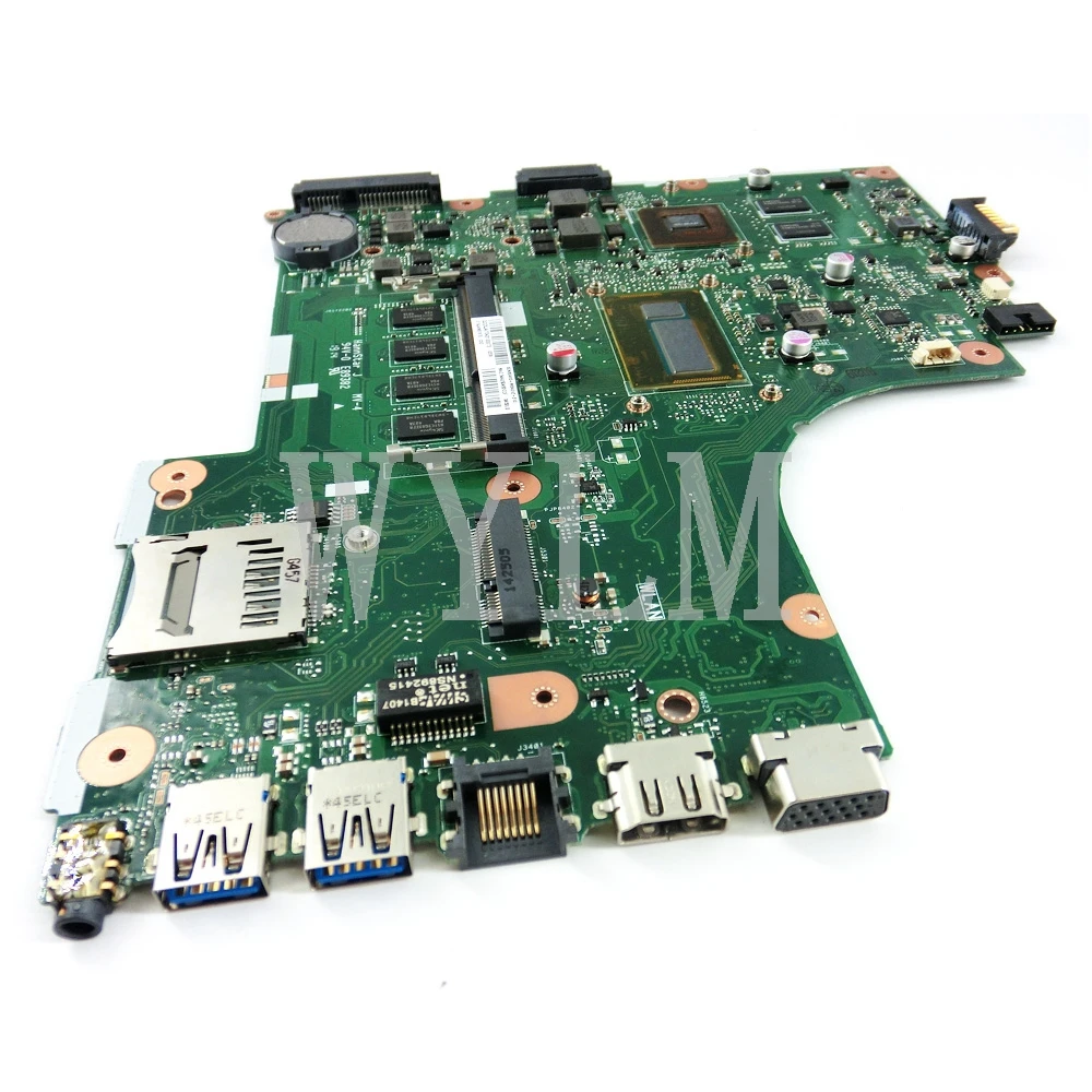 X450LD MAIN_BD._I5-4200U/AS GeForce GT820M/2G встроенная 4G ram Материнская плата Asus X450L X450LD X450LC Материнская плата ноутбука протестирована OK