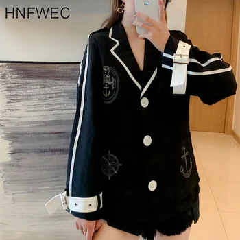 

New Korean Style Suit Jackets Women Spring and Autumn New 2020 Ladies Jackets Casual Cotton Women Clothing Y698