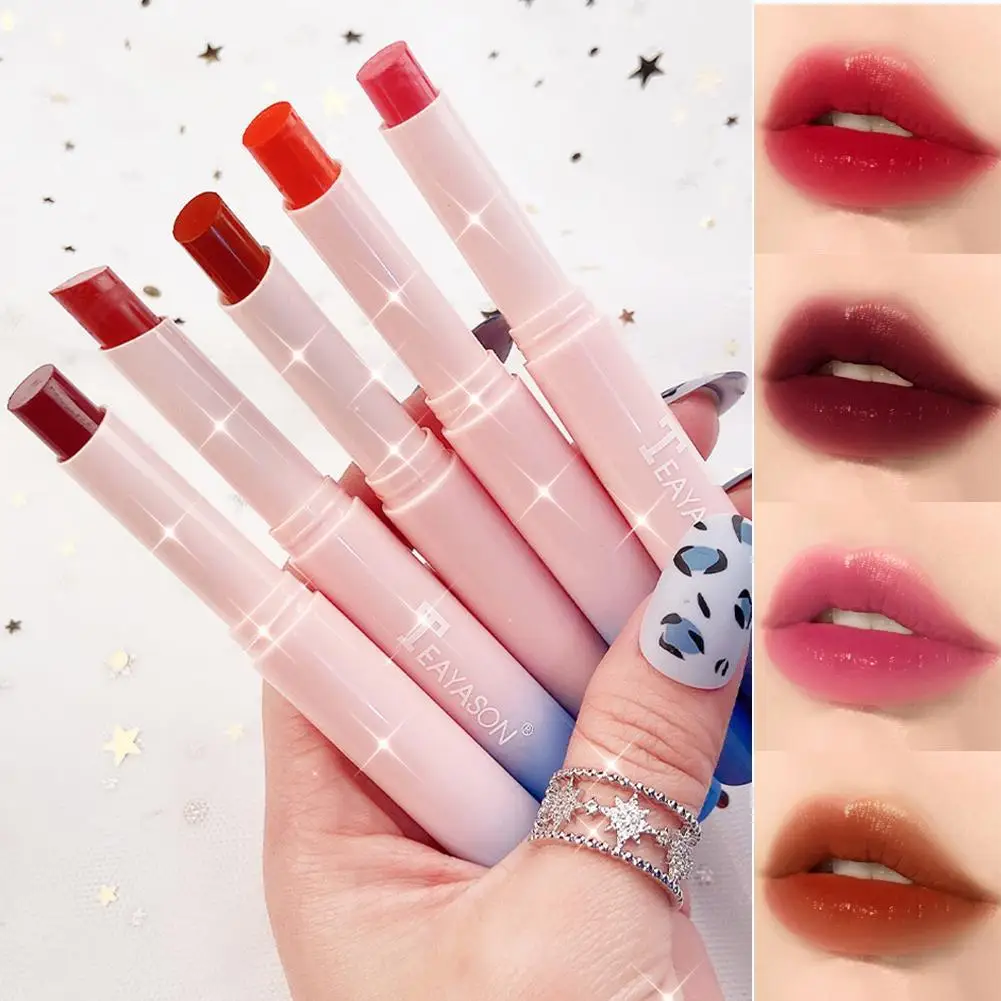 

10 Color Beauty Waterproof Lipstick Pen Lasting Do Not Gift Cosmetics Lip Matte Stick Lipstick Fade J4A8