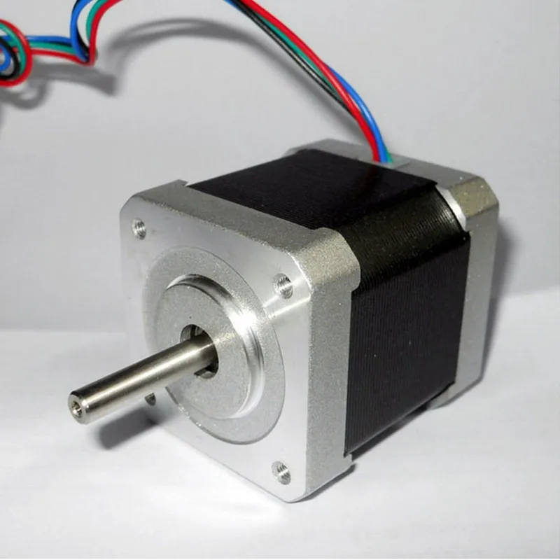 Nema17 шаговый двигатель 42HS40 1704(17HS4401) одиночный вал 0.42NM 1.7A Длина двигателя 40 мм CNC