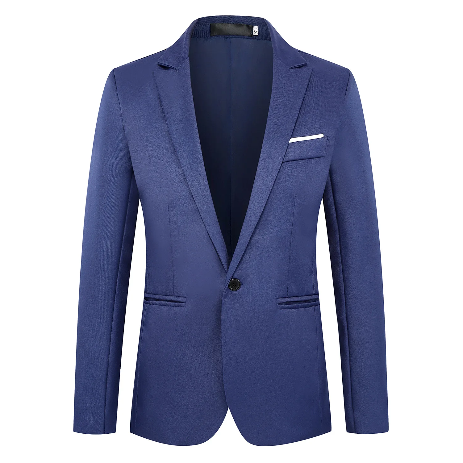 Korean Version Fashion Body Repair Leisure One Buckle Small Suit Man Mens Stage Jackets Men White Blazer Slim Blazer In Men Korean Version Fashion Body Repair Leisure One Buckle Small Suit Man Mens Stage Jackets Men White Blazer Slim Blazer In Men