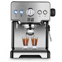 

Italian Stainless Steel Coffee Makers Semi-automatic Espresso Horn For Espresso Caffe Maker 15bars New Cappuccino Coffee Machine