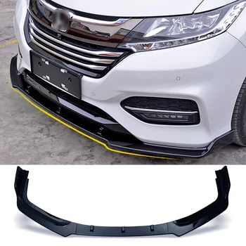 

Front Bumper Spoiler Protector Plate Lip Body Kit Car Decorative Strip Chin Shovel For Honda Odyssey Elysion 2015-2018