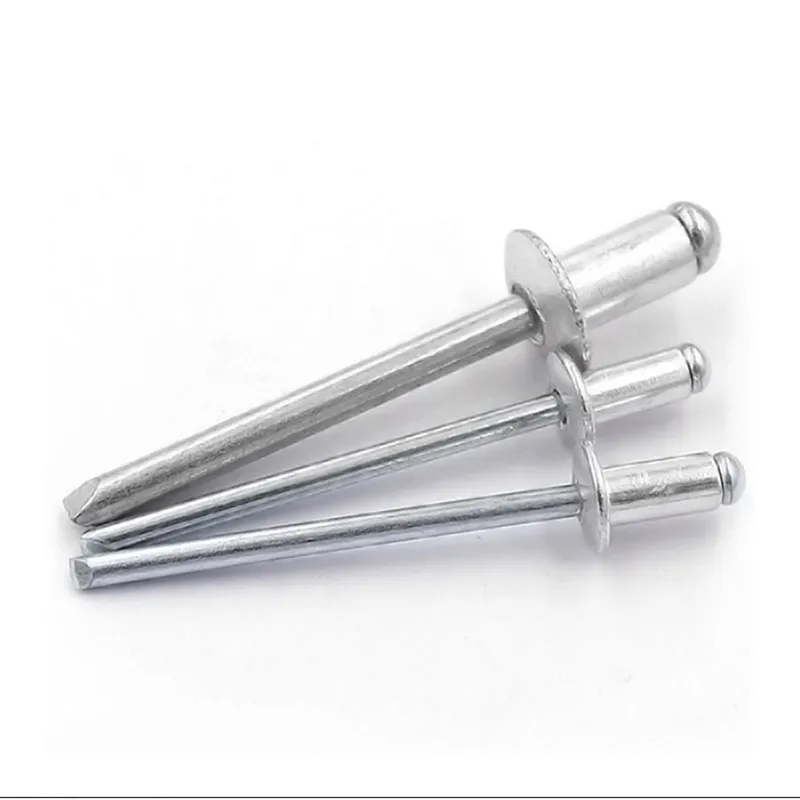 Rivets and Fasteners Rivets and Screws 10-50Pcs Pop Rivets Aluminium M2.4 M3.2 M4 M4.8 M5 M6 Dome Head Blind Rivets Steel Shank Mandrel Exhaust