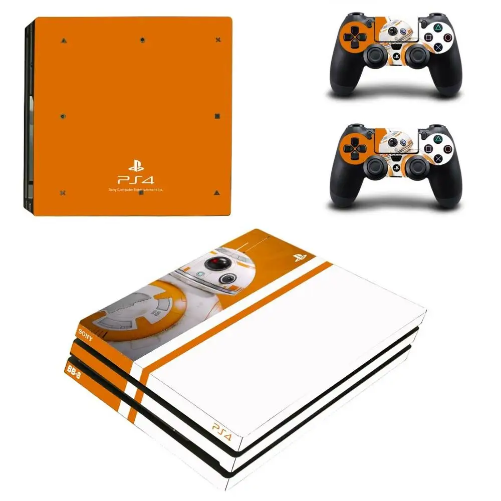 YSP4P-2369 Star Wars: The Force Awakens PS4 Pro наклейка s PS 4 Play station 4 Pro виниловые наклейки для игровой консоли playstation 4 Pro - Цвет: YSP4P-2369
