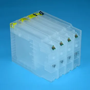 

T04A Refill ink Cartridge with Chip and Pigment Ink For Epson WorkForce Pro WF-C8610 WF-C8690 WF-C8190 A3 Printers