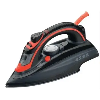 

STEAM IRON 2600W SOLE CERAMIC UPRIGHT STEAM CLOTHES IRON WARANTY MP-PV3592