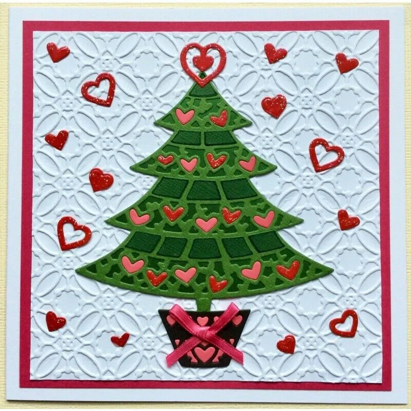Hearts-Christmas-Tree-Die-Set-SDD529-NEW