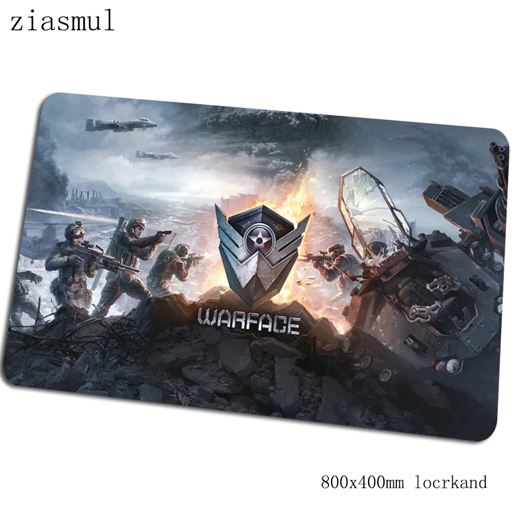 Warface коврик для мыши 80x40 см Высококачественная компьютерная мышь игровой мат геймпад пк горячая Распродажа игровой коврик для мыши офисный коврик для мыши - Цвет: Size 800x400x2mm