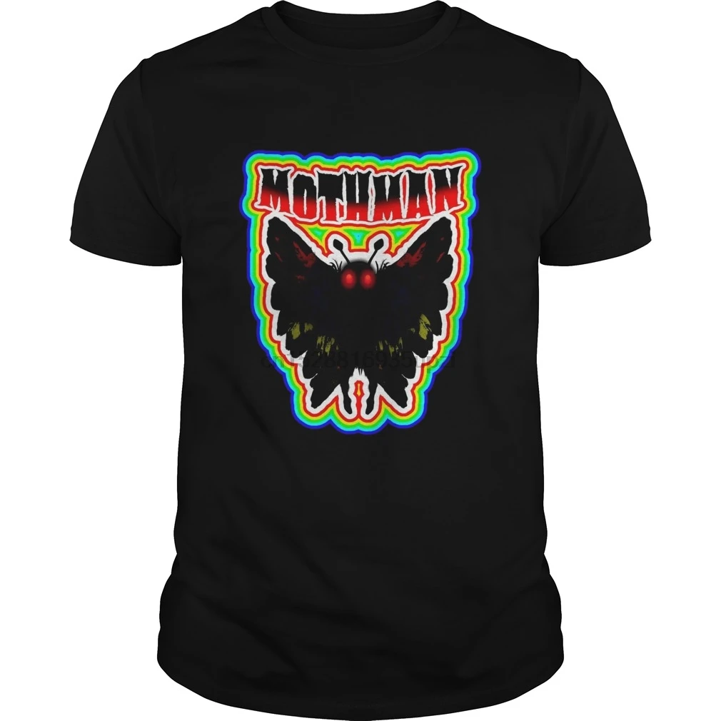 Men tshirt Mothman Retro Colorful Gift Novelty t-shirt cool women T-Shirt tees top | Мужская одежда