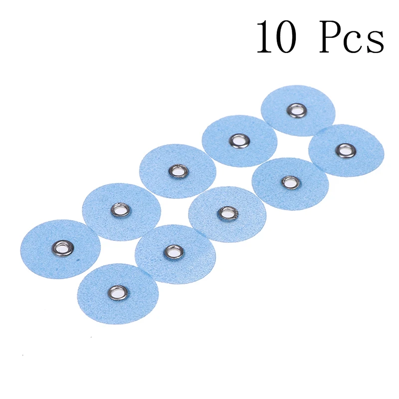 10/40 шт. стоматологические отделочные и полировочные диски полное снижение Контурные оправки полосы набор стоматологических полировочных дисков материалы - Цвет: BL10