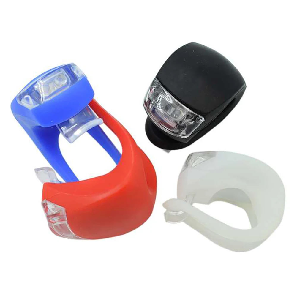 

Bicycle Light, silicone flashlight, waterproof LED flashlight, 2 diode, 3 modes