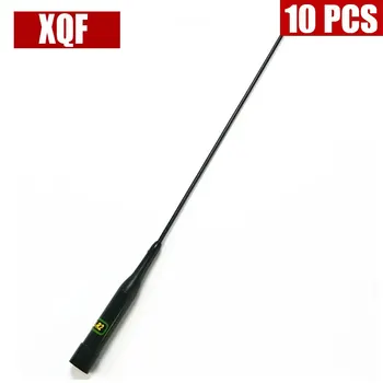 

XQF 10PCS NL-R2 Dual Band 144/430Mhz High Gain Mobile Vehicle Radio Antenna For Car Radio Bus Radio PL259 NLR2