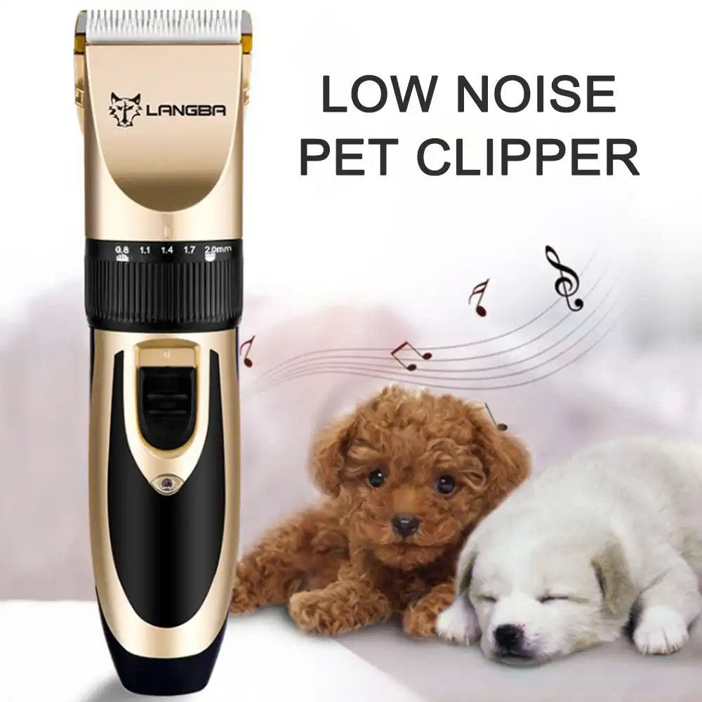 cordless silent dog clippers