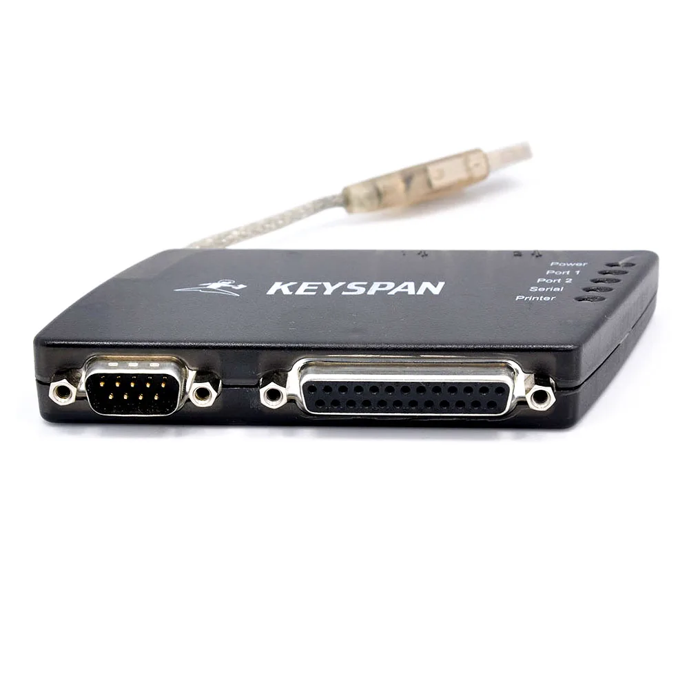 

Keyspan UPR-112 USB to COM printer adapter Parallel Port, Serial + USB Hub Used