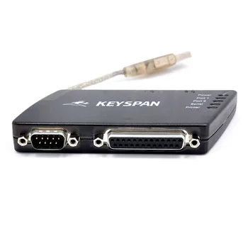 

Keyspan UPR-112 USB to COM printer adapter Parallel Port, Serial + USB Hub Used