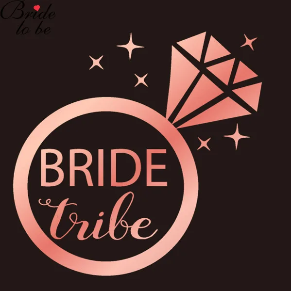 2 Свадебные украшения команда невесты to be татуировки сувениры Boda наклейки украшения для вечеринки сделанные своими руками Девичник Вечерние - Цвет: 2