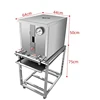 Large Commercial Gas Grilled Fish Mutton Chop Stove 1/2/3/4 Grid Barbecue Machine Stainless Steel Fully Automatic Desktop Oven 4