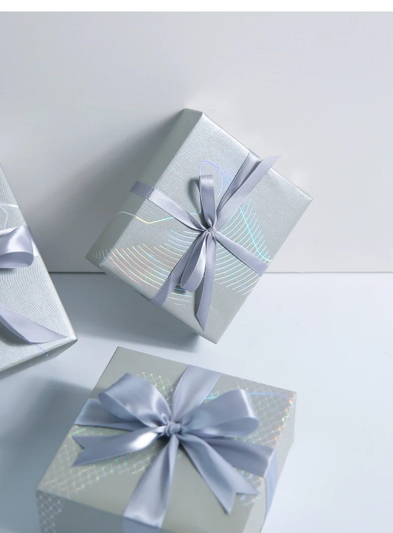 2 шт Северное сияние бизнес подарок на день рождения оберточная бумага Подарочный пакет обложка бумага Ins фон бумага Рождество оберточная бумага
