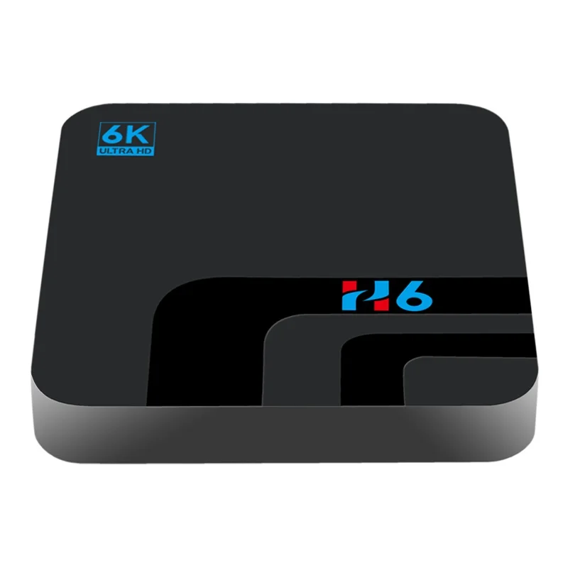  50 pcs H6 TV BOX Smart 6K Ultra HD 4+32G Android 9.0 Movie WIFI Google Cast Netflix Media Player IP
