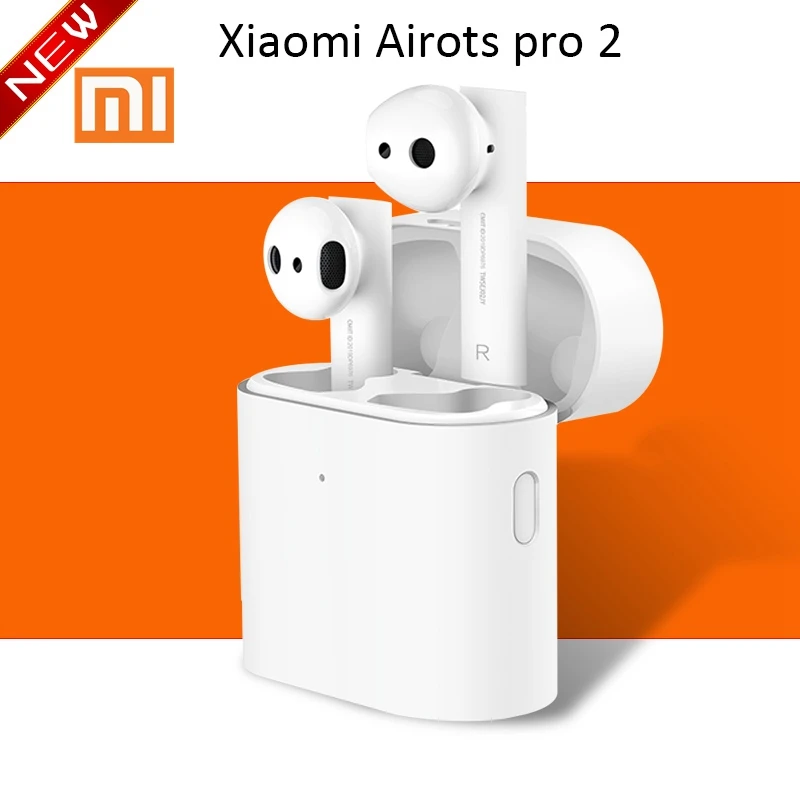 

Xiaomi Airdots Pro 2 Tws Bluetooth Headset Mi Air 2 True Wireless Earphone Smart Touch Control LHDC HD Sound With Charger Box
