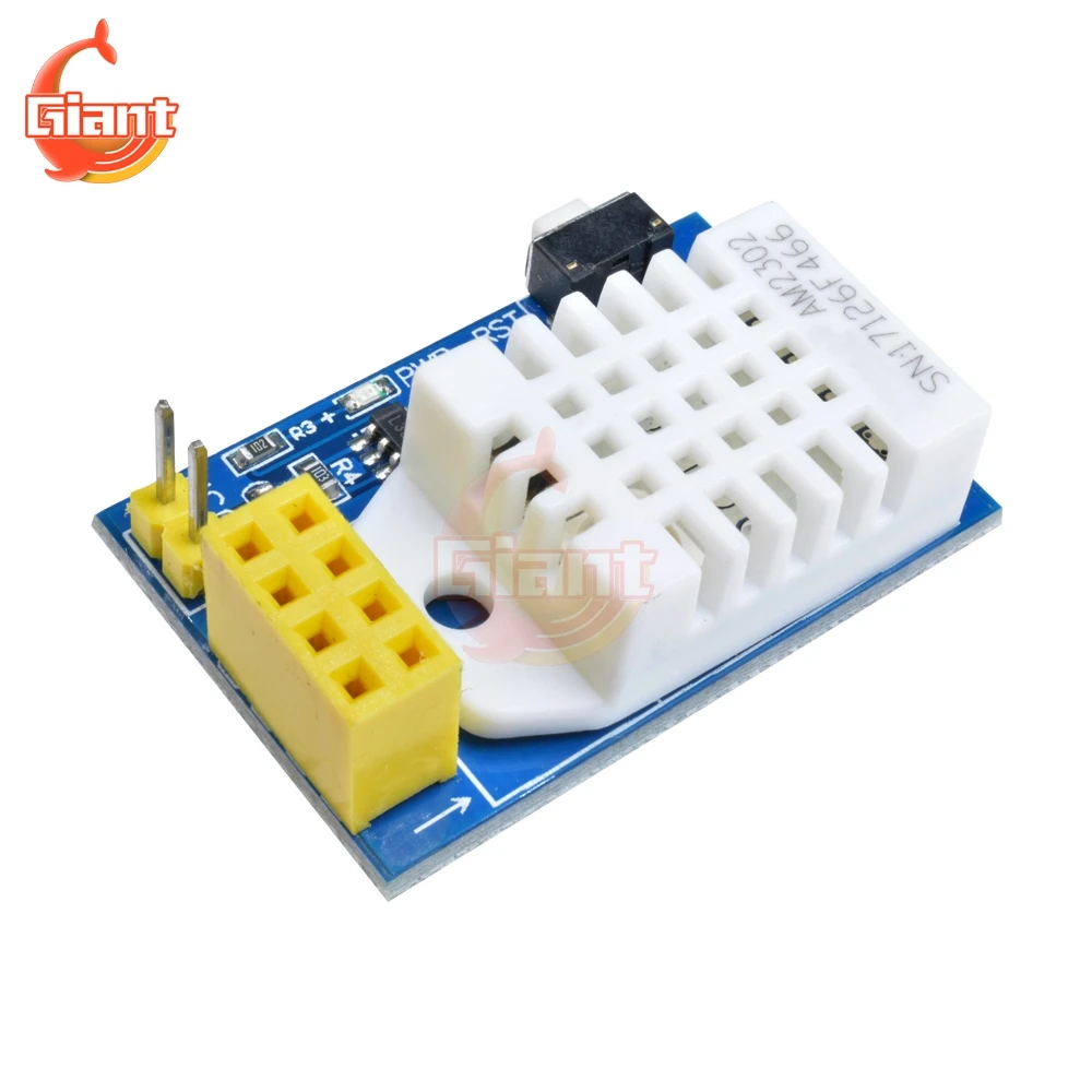 DHT22 AM2302 Цифровой Датчик температуры и влажности Wifi модуль ESP8266 ESP-01 ESP-01S ESP01S 3,3 V-5,5 V Замена SHT11 SHT15