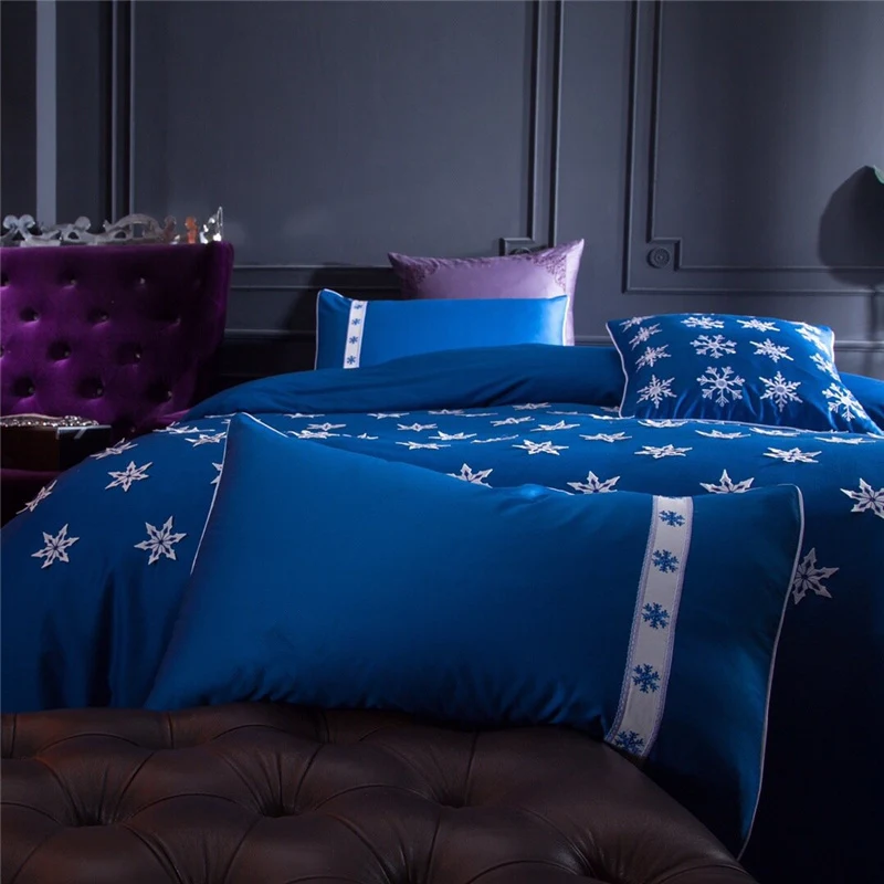 Waliicorners Luxury Egypt Cotton Bedding Set Black Lace Duvet Cover Bed Sheet Pillowcases Queen King size limited quantity 30 1571983734_3282074489_6