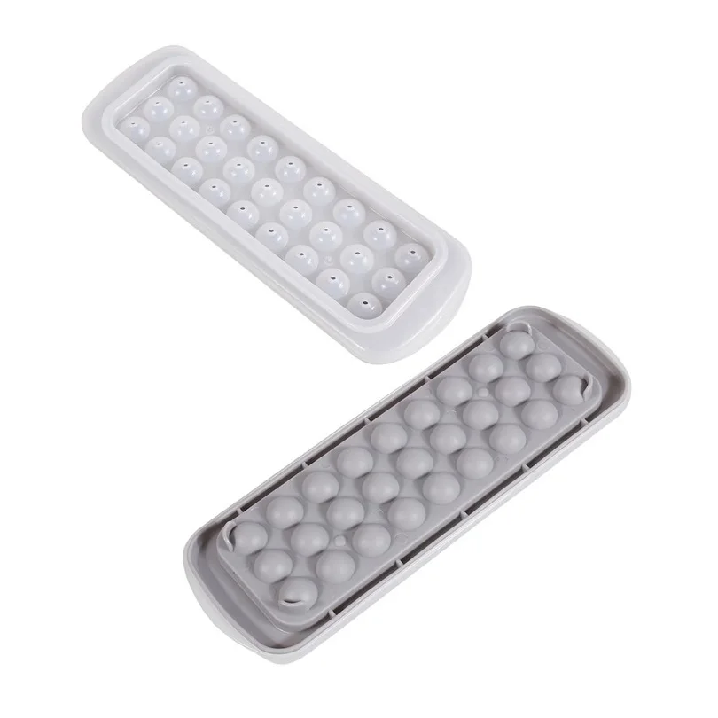 Формы для кубиков льда 27 дюймов мини лоток круглой формы с крышкой пластиковые