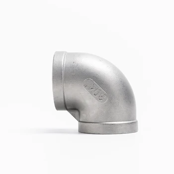 

DN8-DN25 Elbow 90 Degree F/F Stainless Steel SS304 Female X Female Threaded Elbow Pipe Fittings Stainless Steel Elbow