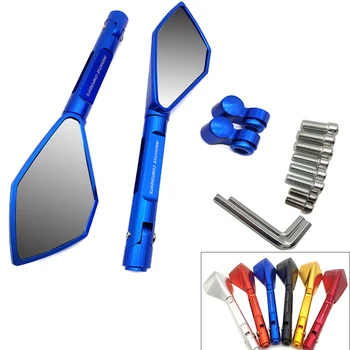 

For Suzuki gsxr 1000 1100 400 600 750 gsxs 750 1000 Universal Motorcycle Mirror Rearview Side Mirrors Motorbike Accessories