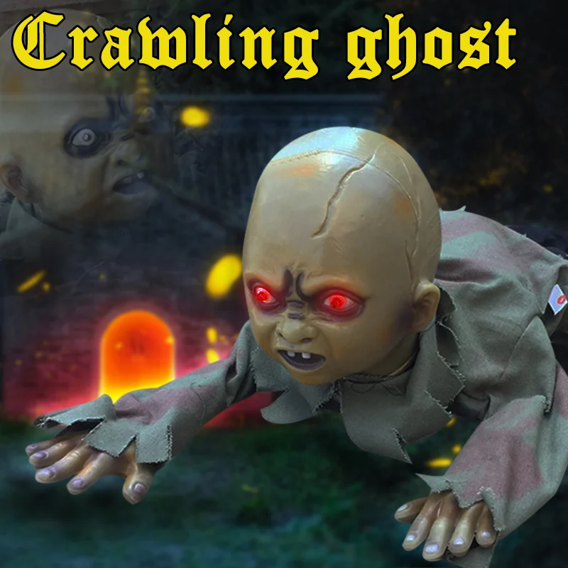 Страшный ползучий призрак детские украшения реквизит для дома с привидениями для Хэллоуина вечерние WXV распродажа