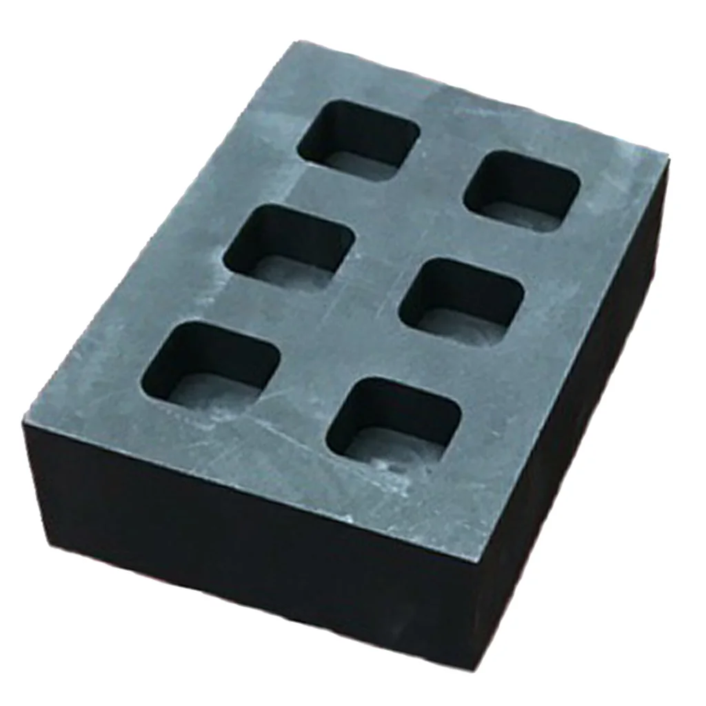 Black Graphite Furnace Casting Foundry Crucible Melting Tool Ingot Moulds
