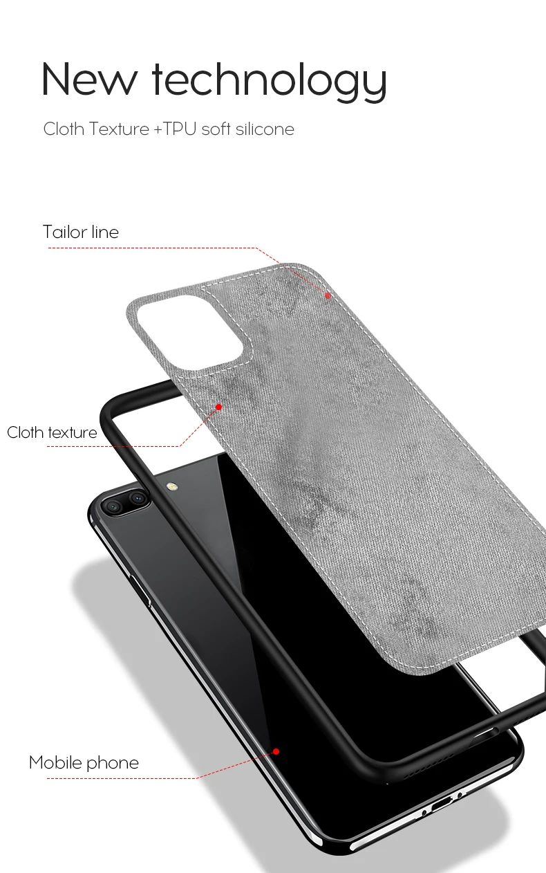 IIOZO Магнитный тканевый чехол для iPhone 11 Pro Max ультра-тонкий тканевый текстурный Мягкий силиконовый чехол для телефона s
