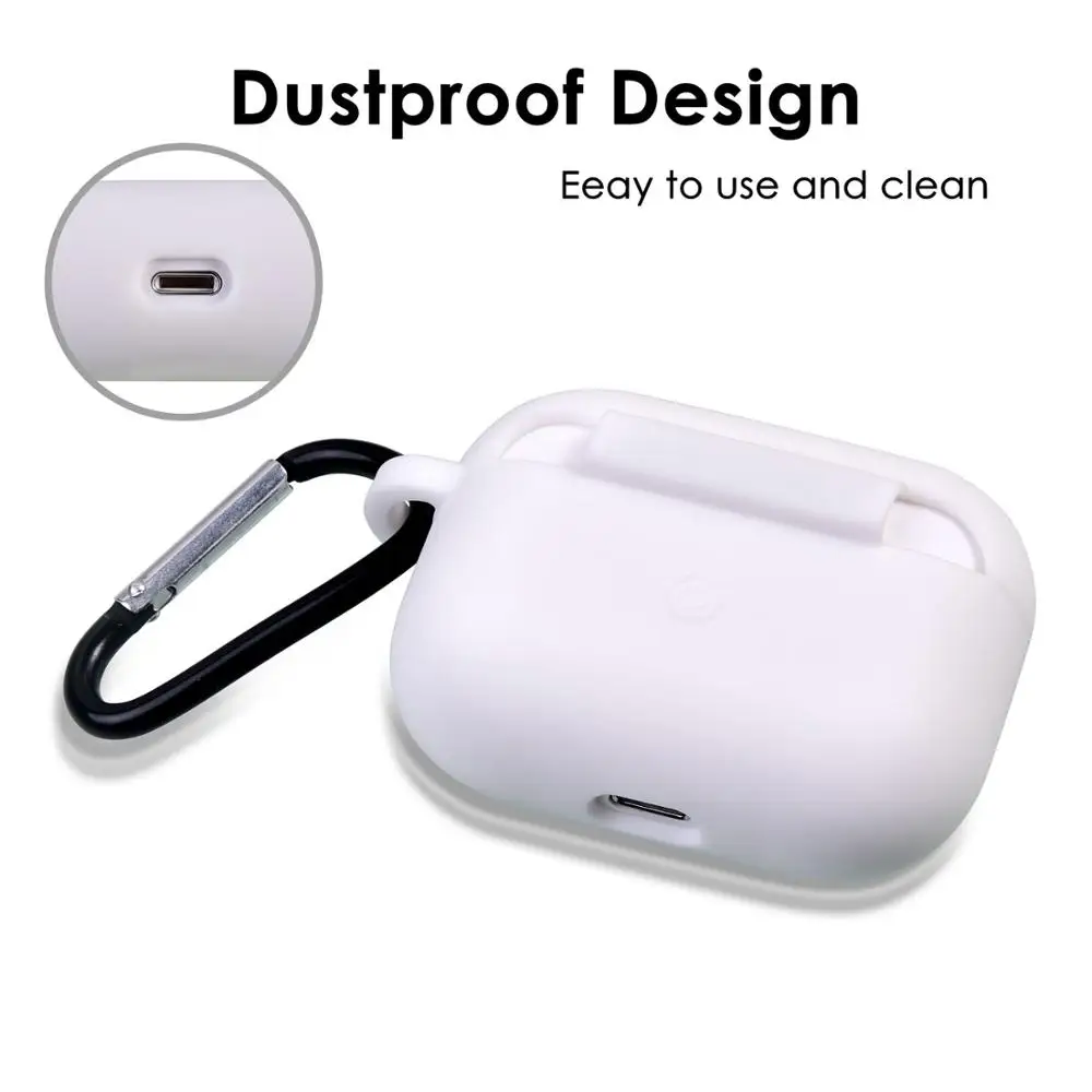 Силиконовый чехол для Air Pods pro 3 чехол Портативный беспроводной Bluetooth для ple airpods pro Чехол для наушников