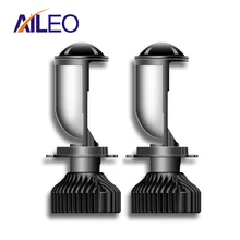 H4 светодиодный фонарь с мини-линзой проектора H4 светодиодный комплект для преобразования 20000LM для автомобилей Hi/Lo луч светодиодный фары 12 В 24 в 6000 К