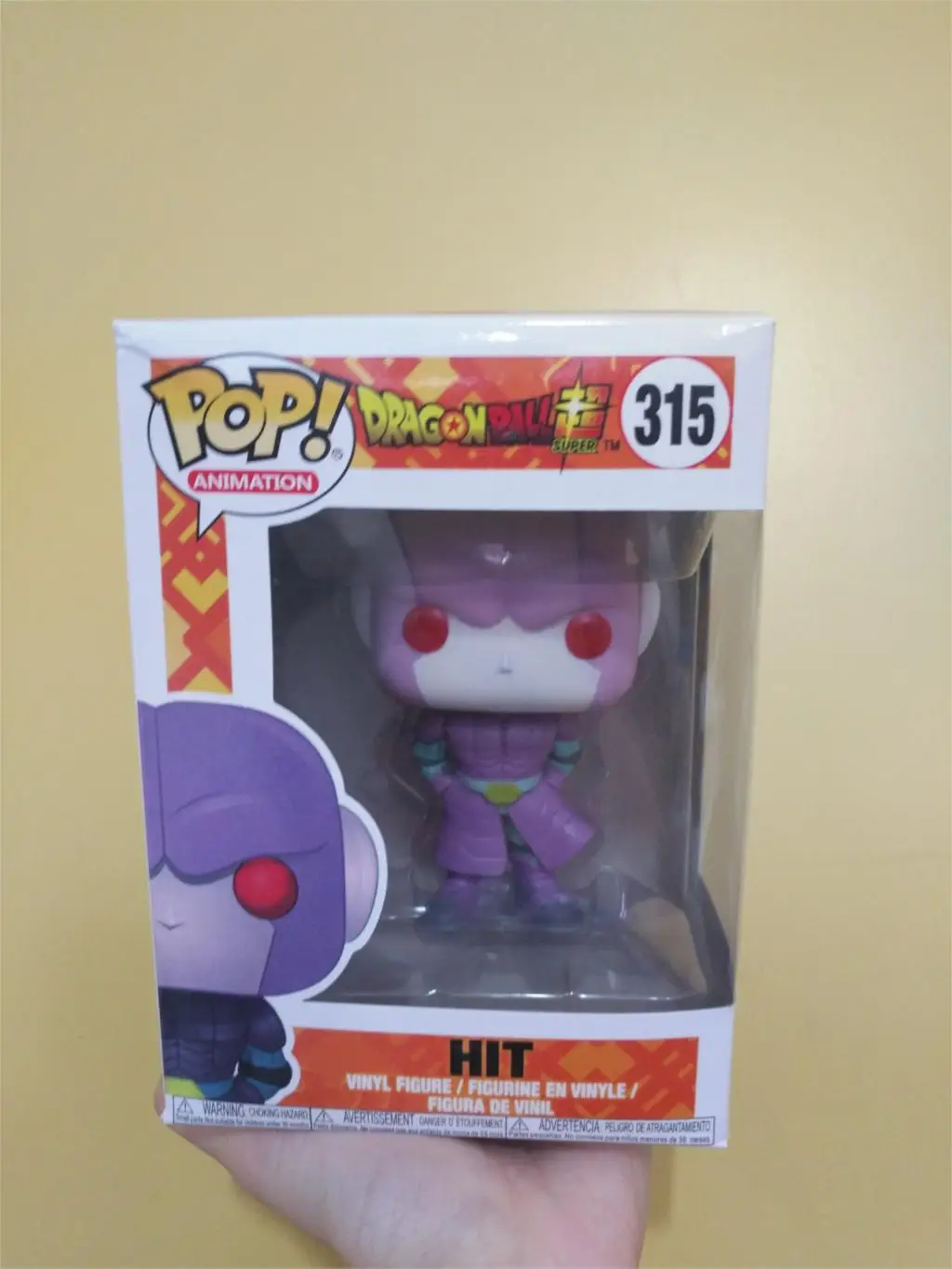Funko Pop аниме Dragon Ball Z персонаж 10 см Милая виниловая Модель Куклы Фигурки игрушки - Цвет: 315 with box