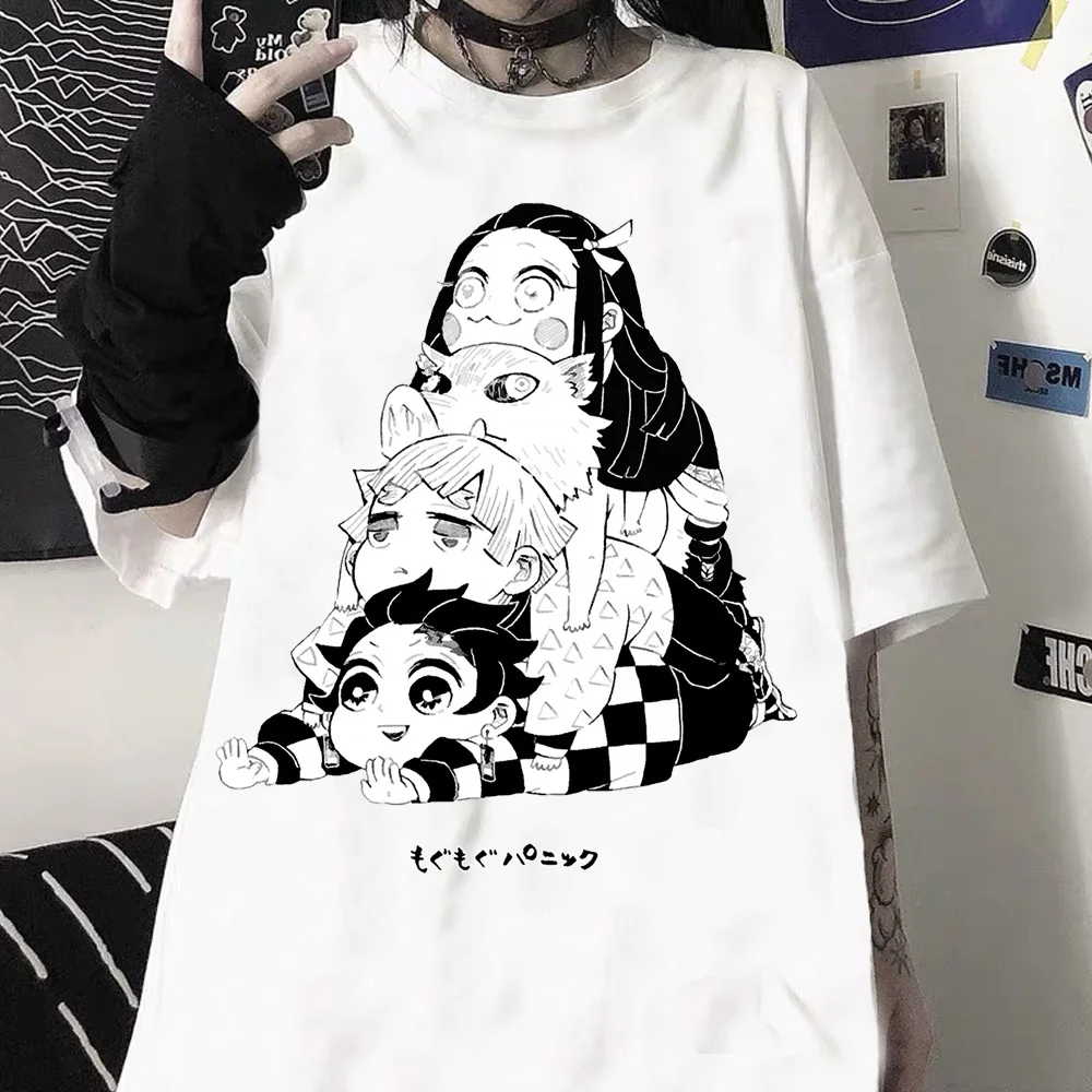 Waliicorners Hashibira Inosuke Kamado Nezuko Kamado Tanjirou T-shirt Anime Demon Slayer Kimetsu No Yaiba Short Sleeve 11 H6fa3461b7f4e40e683c2c87361d9c202s