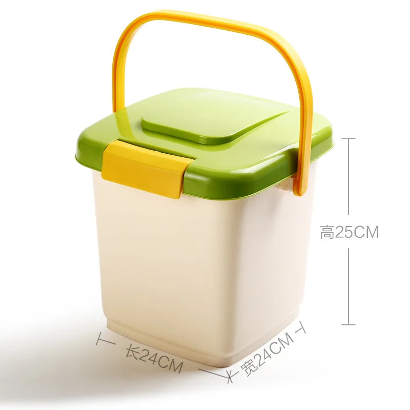 Товары для домашних животных герметизация большой объем chu liang tong 4 кг Pail Влагонепроницаемая Собачья еда кошка еда-ручной контейнер для крупы корм для собак