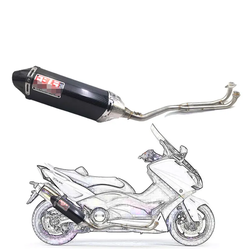 Tubo Di Scarico Completo Per Yamaha Tmax 500/530 2001-2016 - Con DB Killer - Foto 4