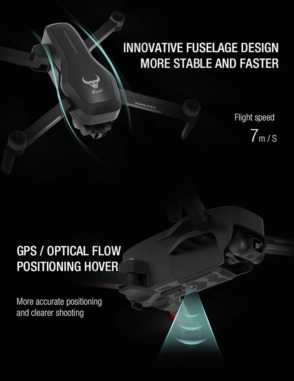 SG906 MAX GPS Drone 4K 5G WIFI cam SG906 Pro