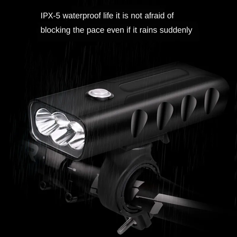 2400mAh Bicycle Light T6 USB Rechargeable Power Bank 20000Lm 3Modes Bike Light Waterproof Headlight Bike Accessories 2400mAh Bicycle Light T6 USB Rechargeable Power Bank 20000Lm 3Modes Bike Light Waterproof Headlight Bike Accessories