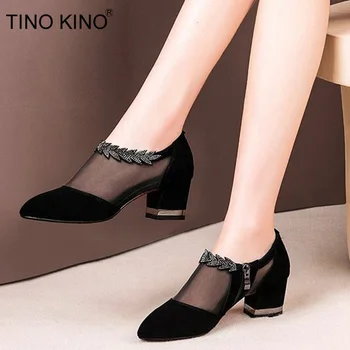 

Women Mesh Zip Lace Sandals Woman Crystal Square High Heels Female Shoes Classics Solid Platform Sandals Ladies Party Shoes