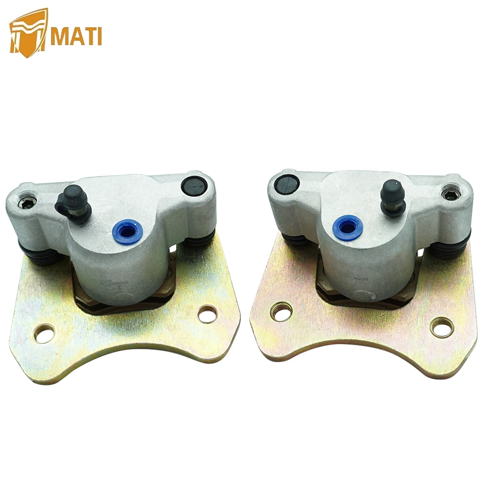 

Mati Rear Left Right Brake Caliper Assembly for ATV Polaris ATP 330 2004 ATP 500 2004 Replacement 1910717 1910718 with Pads