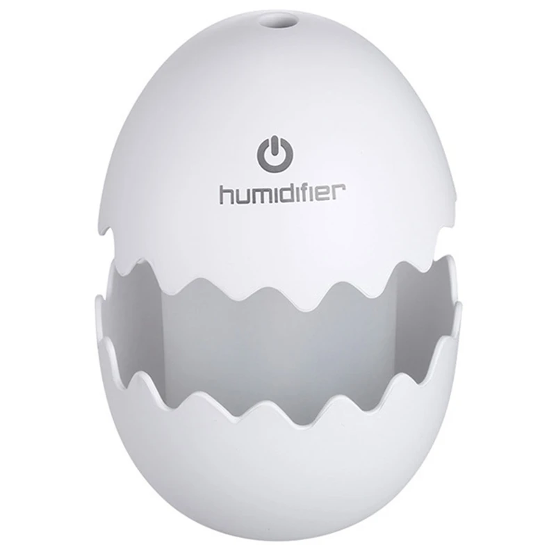 

Aromatherapy Ultrasonic Air Humidifier Essential Oil Aroma Diffuser Electric Cool Mist Usb Car Humidifier White