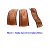 mom baby 3PCS brown